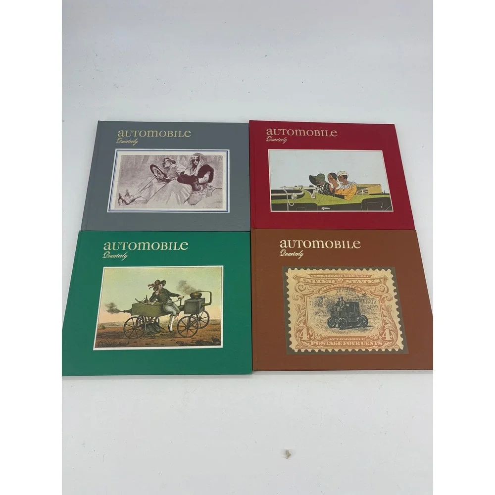 Automobile Quarterly Hardcover Book Set Volume 8 Nos 1-4 with Slipcase Vintage